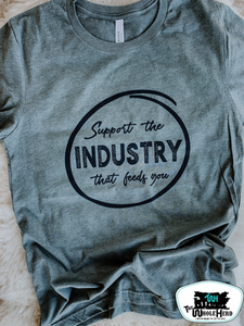 Support the Industry Tee